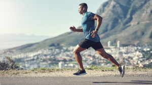 man running